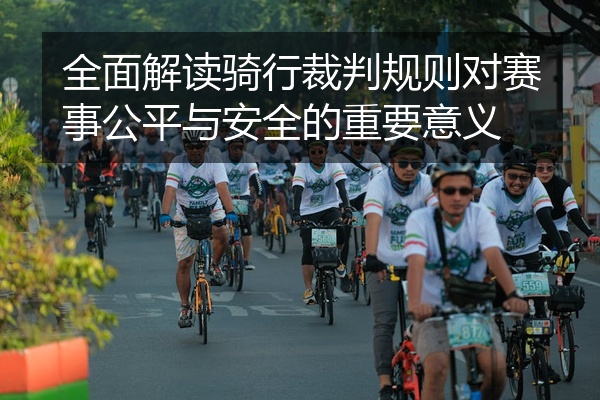 全面解读骑行裁判规则对赛事公平与安全的重要意义